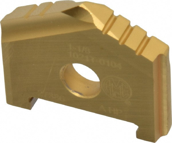 Allied Machine and Engineering 1021T-0104 Spade Drill Insert 1-1/8" Dia, Seat Size A, High Speed Steel, 130 deg Point