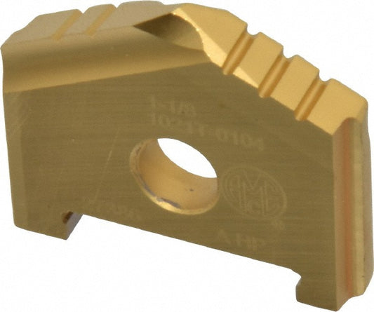 Allied Machine and Engineering 1021T-0104 Spade Drill Insert 1-1/8" Dia, Seat Size A, High Speed Steel, 130 deg Point