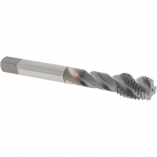 OSG 1733308 Spiral Flute Tap 7/16-20 UNF, 3 Flutes, Modified Bottoming, Vanadium High Speed Steel, TICN Coated