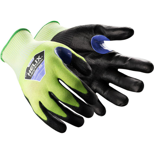 HexArmor 3060-XXL (11) Cut & Puncture Resistant Gloves Style Knit  Coating Material Polyurethane  Coating Coverage Palm & Fingertips  Glove Type Cut, Puncture & Abrasion-Resistant  ANSI/ISEA Cut Resistance Level A9  Primary Material HPPE Blend