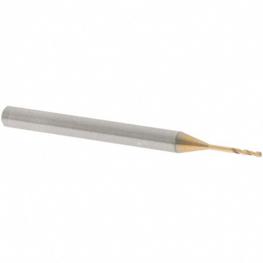 OSG 8595075 Screw Machine Length Drill Bit 0.75 mm (0.0295) Dia, 150 deg, Vanadium High Speed Steel