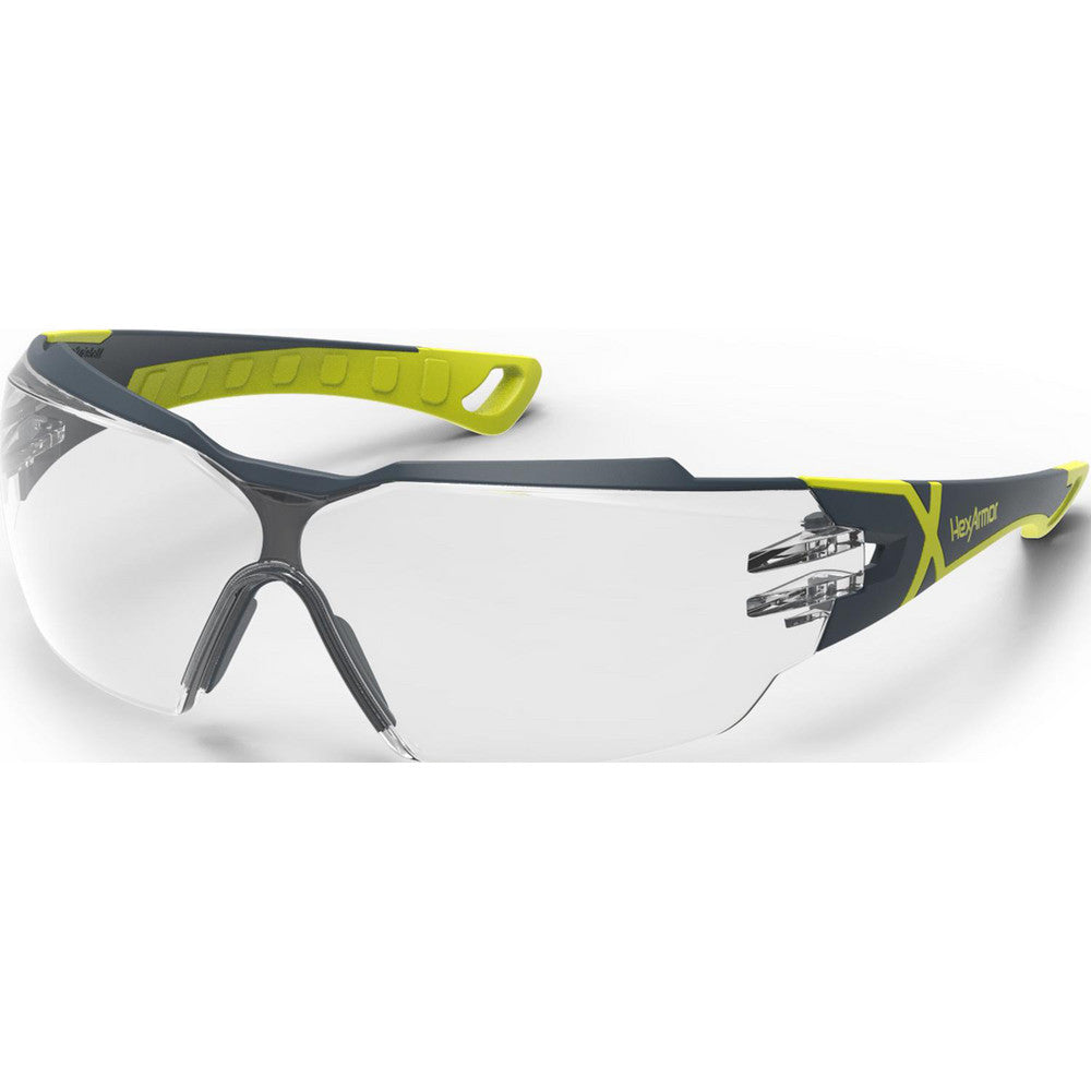 HexArmor 11-13006-05 Safety Glasses Anti-Fog & Scratch-Resistant, Polycarbonate, Clear Lenses, Frameless