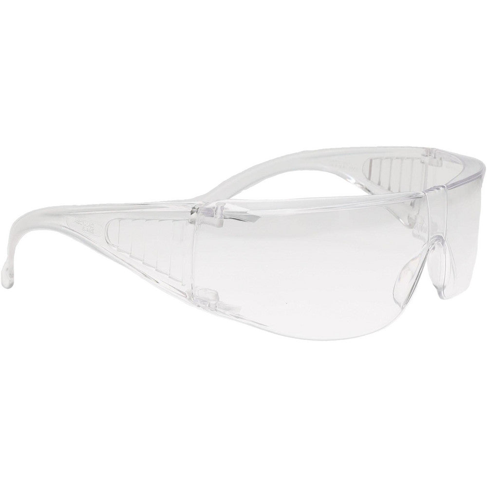 PRO-SAFE 51966 Safety Glasses Uncoated, Polycarbonate, Clear Lenses, Frameless