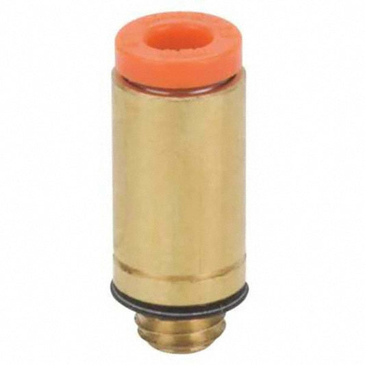SMC Pneumatics KQ2S07-32A Push-to-Connect Push-to-Connect Fitting Hexagon Socket Head Connector, #10-32 Thread, UNF, 1/4" OD