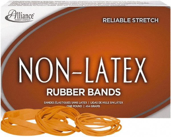 Alliance ALL37176 Pack of (250), 7" Circumference, 1/8" Wide, Light-Duty Band Rubber Band Strapping
