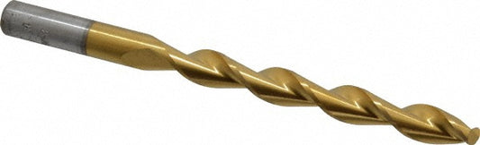 Chicago-Latrobe 53918 Jobber Length Drill Bit 25/64" (0.3906) Dia, 135 deg, HSS