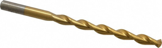 Chicago-Latrobe 53873 Jobber Length Drill Bit Letter F (0.2570) Dia, 135 deg, HSS
