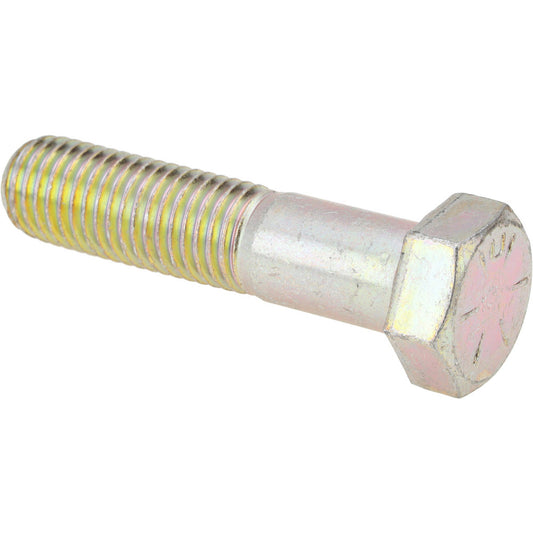 Value Collection 39177 Hex Head Cap Screw 3/4-10 x 3-1/4", Grade 8 Steel, Zinc Yellow Dichromate Finish