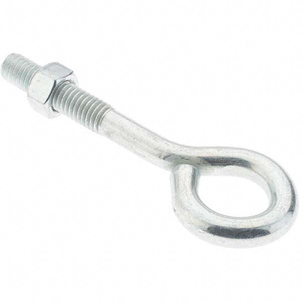 Value Collection 38641 3/8-16, Zinc-Plated Finish, Steel Wire Turned Eye Bolt