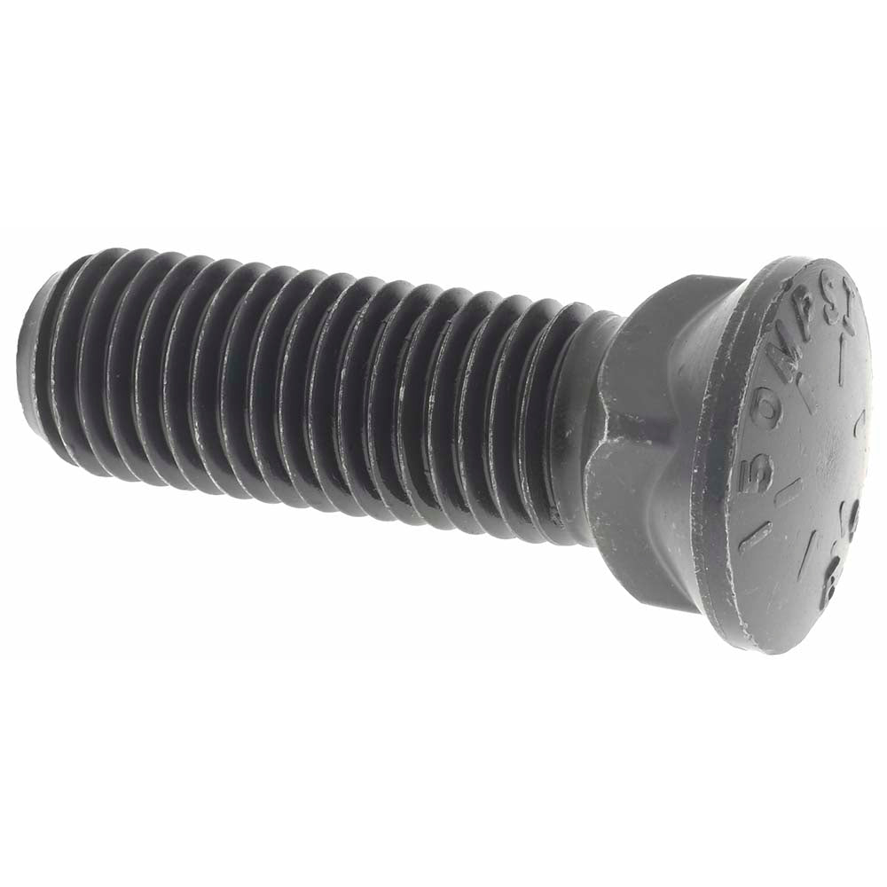 Value Collection 37709 3/4-10 UNC, 2-1/2" OAL, Alloy Steel Plow Bolt