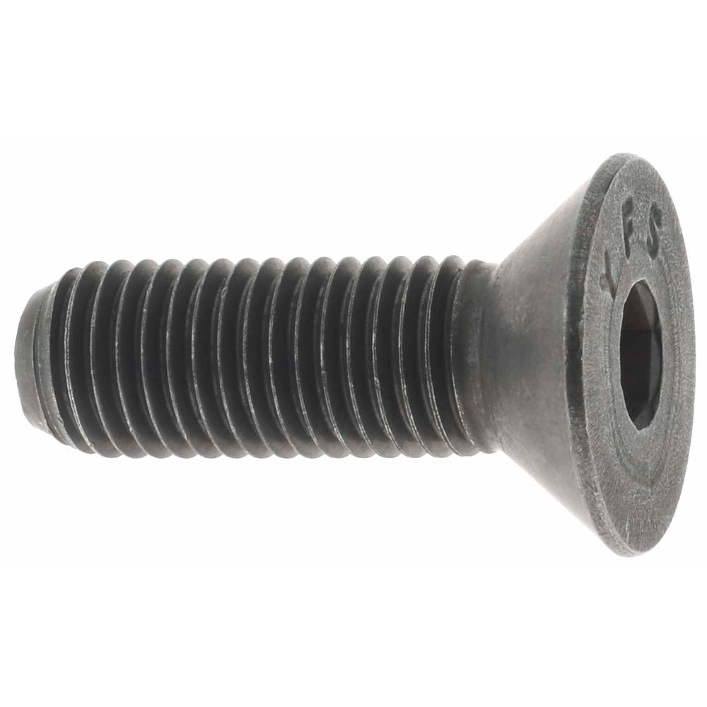 Value Collection -36872-3 Flat Socket Cap Screw 5/16-24 x 1", Alloy Steel, Black Oxide Finish