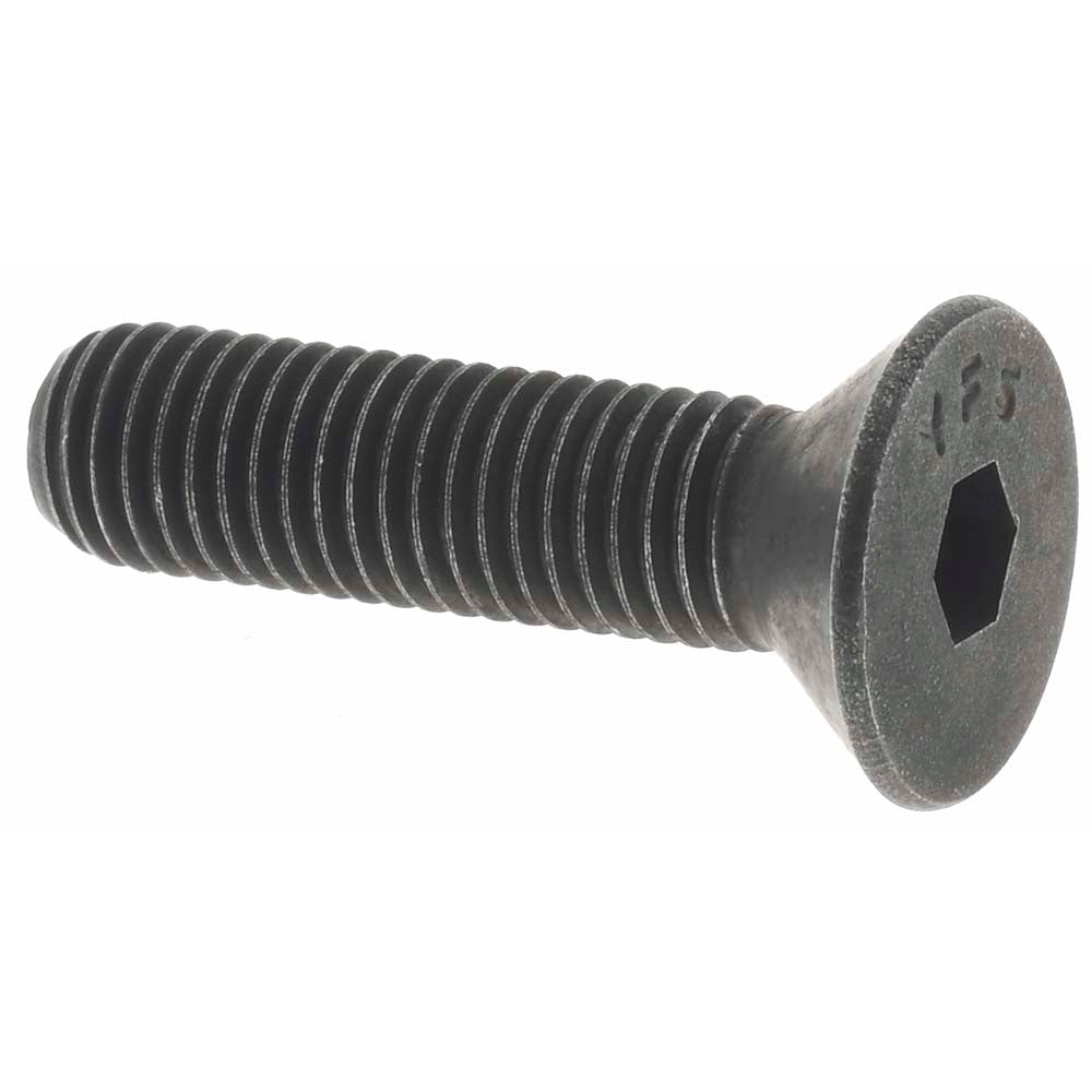 Value Collection -36871-3 Flat Socket Cap Screw 1/4-28 x 1", Alloy Steel, Black Oxide Finish
