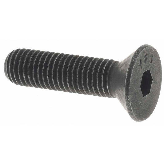 Value Collection -36871-3 Flat Socket Cap Screw 1/4-28 x 1", Alloy Steel, Black Oxide Finish