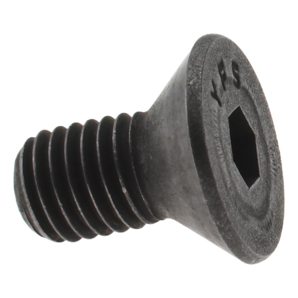 Value Collection -36871-1 Flat Socket Cap Screw 1/4-28 x 1/2", Alloy Steel, Black Oxide Finish
