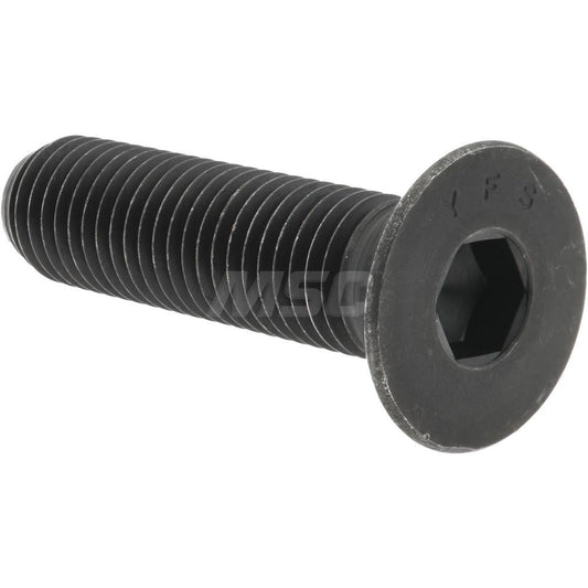 Value Collection -36870-5 Flat Socket Cap Screw 3/4-10 x 3", Alloy Steel, Black Oxide Finish