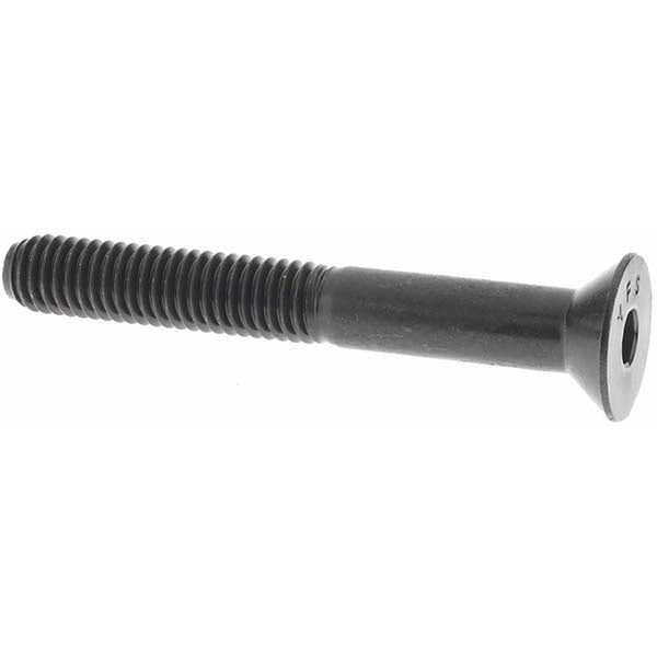 Value Collection 36842 Flat Socket Cap Screw 3/8-16 x 3", Alloy Steel, Black Oxide Finish