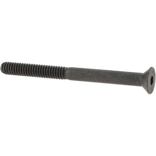 Value Collection 36819 Flat Socket Cap Screw 1/4-20 x 3", Alloy Steel, Black Oxide Finish