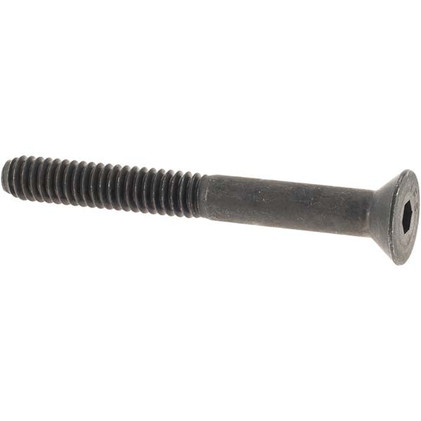 Value Collection -36818-1 Flat Socket Cap Screw 1/4-20 x 2-1/4", Alloy Steel, Black Oxide Finish