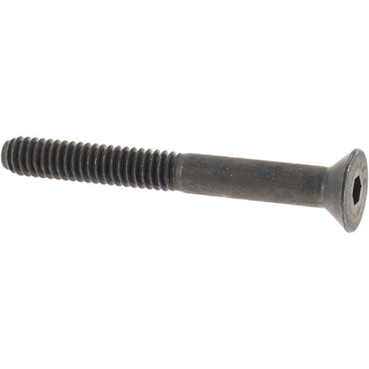 Value Collection -36818-1 Flat Socket Cap Screw 1/4-20 x 2-1/4", Alloy Steel, Black Oxide Finish