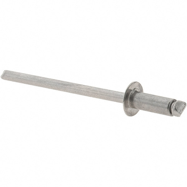 Value Collection -34130-1 Open End Blind Rivet Size 43, Dome Head, Stainless Steel Body, Stainless Steel Mandrel