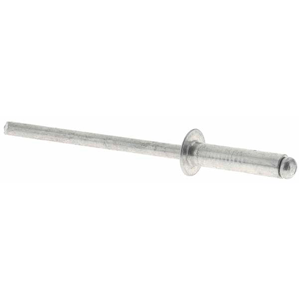 Value Collection -34174-1 Open End Blind Rivet Size 46, Dome Head, Aluminum Body, Aluminum Mandrel