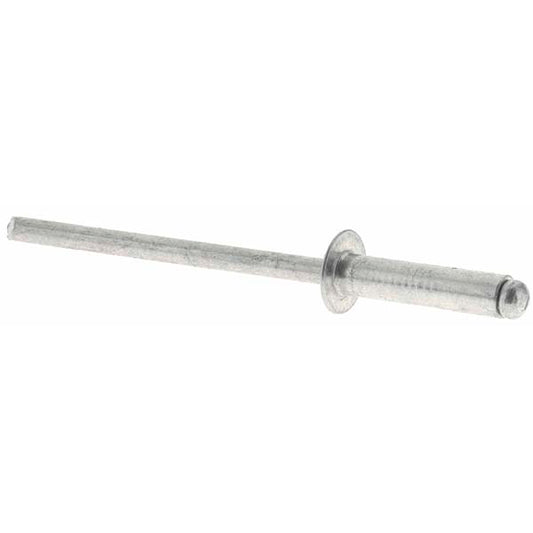 Value Collection -34174-1 Open End Blind Rivet Size 46, Dome Head, Aluminum Body, Aluminum Mandrel