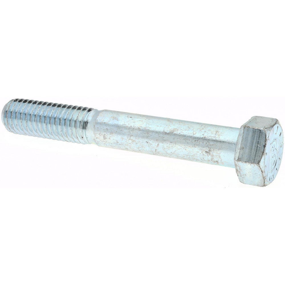 Bowmalloy 36112 Hex Head Cap Screw 1/2-13 x 3", Grade 9 Alloy Steel, Zinc-Plated Clear Chromate