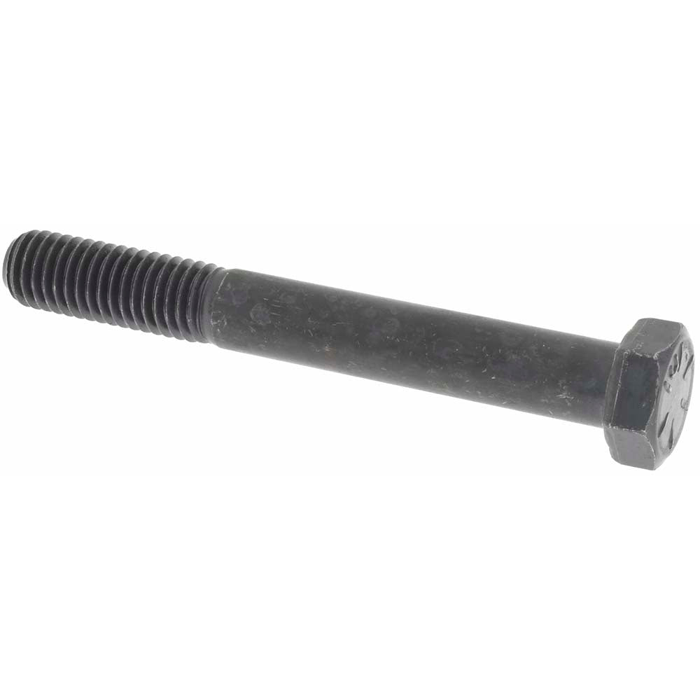 Value Collection 99116 Hex Head Cap Screw 1/2-13 x 4", Grade 8 Steel, Uncoated