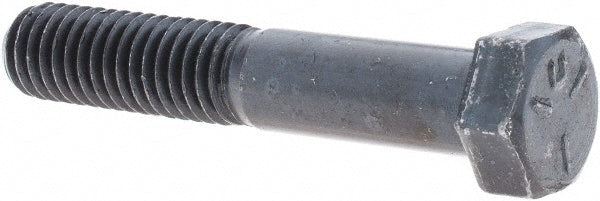Value Collection 97085 Hex Head Cap Screw 7/16-14 x 2-1/2", Grade 5 Steel, Uncoated