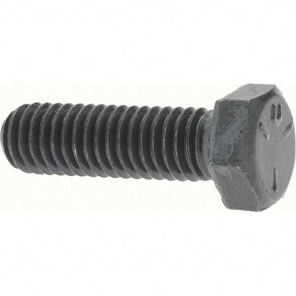 Value Collection 97055 Hex Head Cap Screw 3/8-16, 1-1/4" Length Under Head, Grade 5 Steel, Bright/Uncoated Finish
