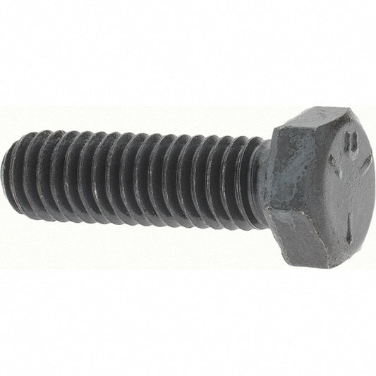 Value Collection 97055 Hex Head Cap Screw 3/8-16, 1-1/4" Length Under Head, Grade 5 Steel, Bright/Uncoated Finish