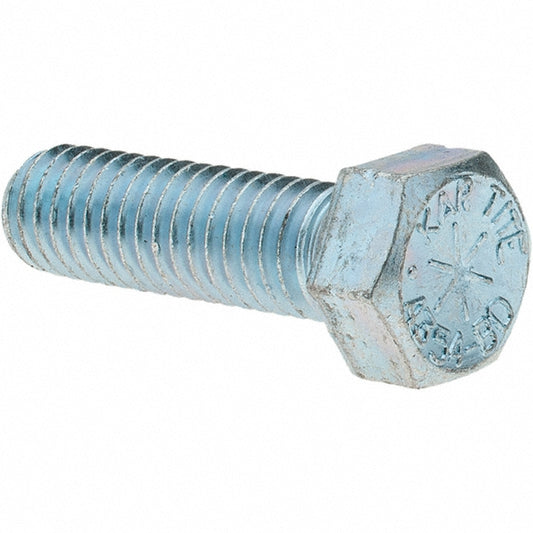 Value Collection MPKP44041 Hex Head Cap Screw 3/8-16 x 1-1/4", Grade 8 Steel, Zinc-Plated