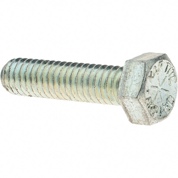 Value Collection MPKP44022 Hex Head Cap Screw 5/16-18 x 1-1/4", Grade 8 Steel, Zinc-Plated