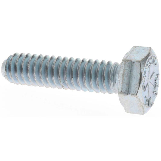 Value Collection MPKP44002 Hex Head Cap Screw 1/4-20 x 1", Grade 8 Steel, Zinc-Plated