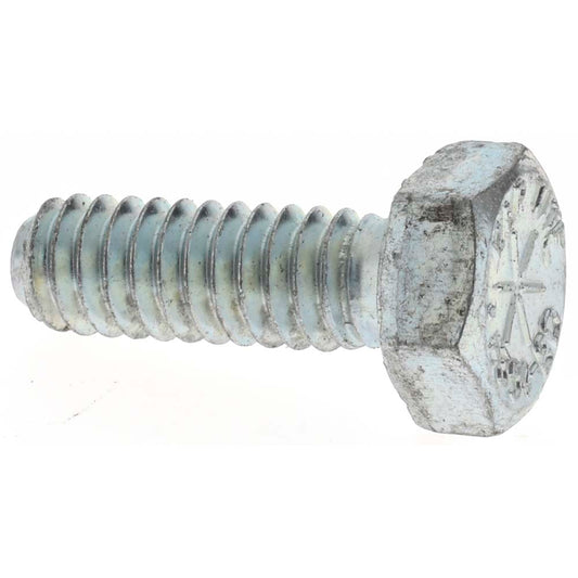 Value Collection MPKP44001 Hex Head Cap Screw 1/4-20 x 3/4", Grade 8 Steel, Zinc-Plated