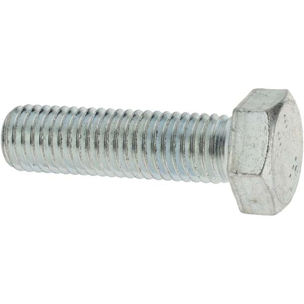 Value Collection MP42139 Hex Head Cap Screw M14 x 2.00 x 50 mm, Grade 8.8 Steel, Zinc-Plated