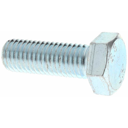 Value Collection MP42137 Hex Head Cap Screw M14 x 2.00 x 40 mm, Grade 8.8 Steel, Zinc-Plated