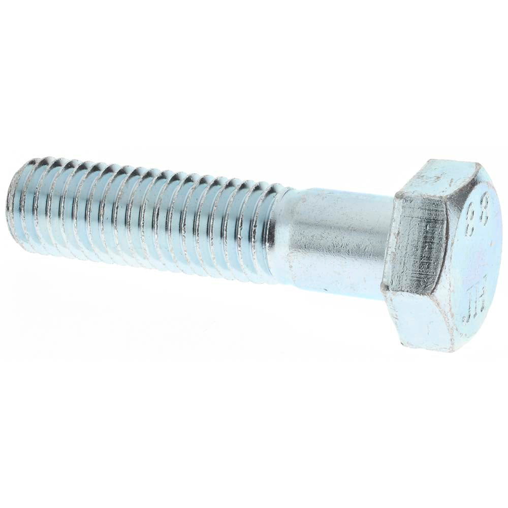 Value Collection MP42107 Hex Head Cap Screw M12 x 1.75 x 50 mm, Grade 8.8 Steel, Zinc-Plated