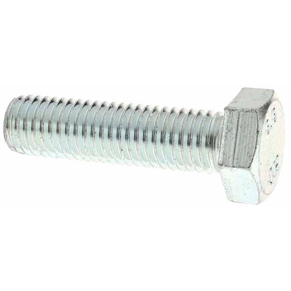 Value Collection MP42106 Hex Head Cap Screw M12 x 1.75 x 45 mm, Grade 8.8 Steel, Zinc-Plated