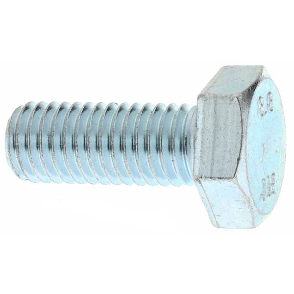 Value Collection MP42078 Hex Head Cap Screw M10 x 1.50 x 25 mm, Grade 8.8 Steel, Zinc-Plated