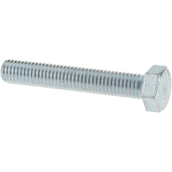 Value Collection MP42063 Hex Head Cap Screw M8 x 1.25 x 50 mm, Grade 8.8 Steel, Zinc-Plated