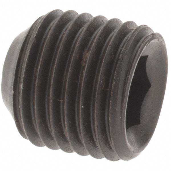 Value Collection MP40486 Set Screw 3/8-24 x 3/8", Cup Point, Alloy Steel, Grade 8