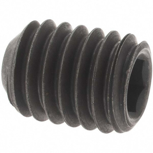 Value Collection MP40390 Set Screw 3/8-16 x 1/2", Cup Point, Alloy Steel, Grade 8