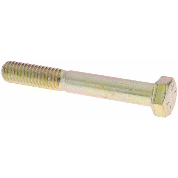 Value Collection MP39061 Hex Head Cap Screw 3/8-16 x 2-3/4", Grade 8 Steel, Zinc Yellow Dichromate Finish