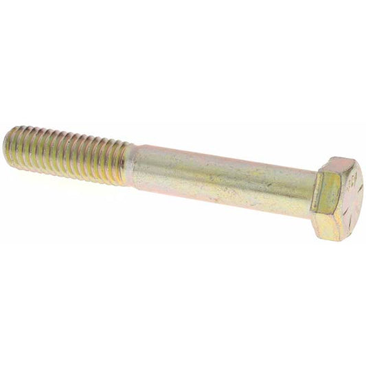 Value Collection MP39061 Hex Head Cap Screw 3/8-16 x 2-3/4", Grade 8 Steel, Zinc Yellow Dichromate Finish