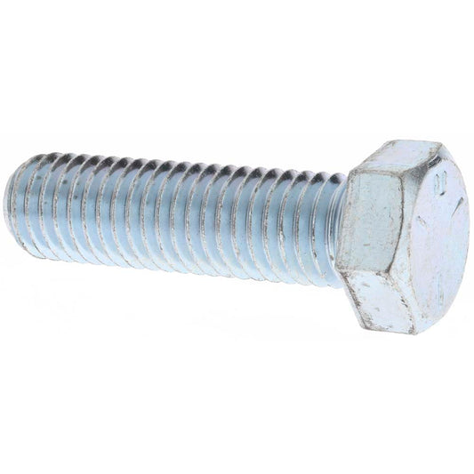 Value Collection MP30133 Hex Head Cap Screw 9/16-12 x 2", Grade 5 Steel, Zinc-Plated