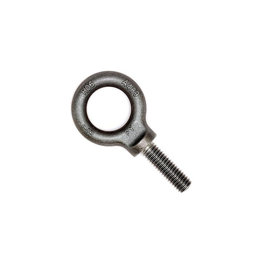 Value Collection KP73036 Fixed Lifting Eye Bolt With Shoulder, 1,800 lb Capacity, 7/16-14 Thread, Grade 1030 Steel