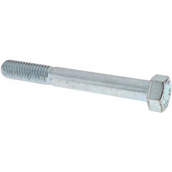 Value Collection KP44088 Hex Head Cap Screw 1/2-13 x 4", Grade 8 Steel, Zinc-Plated