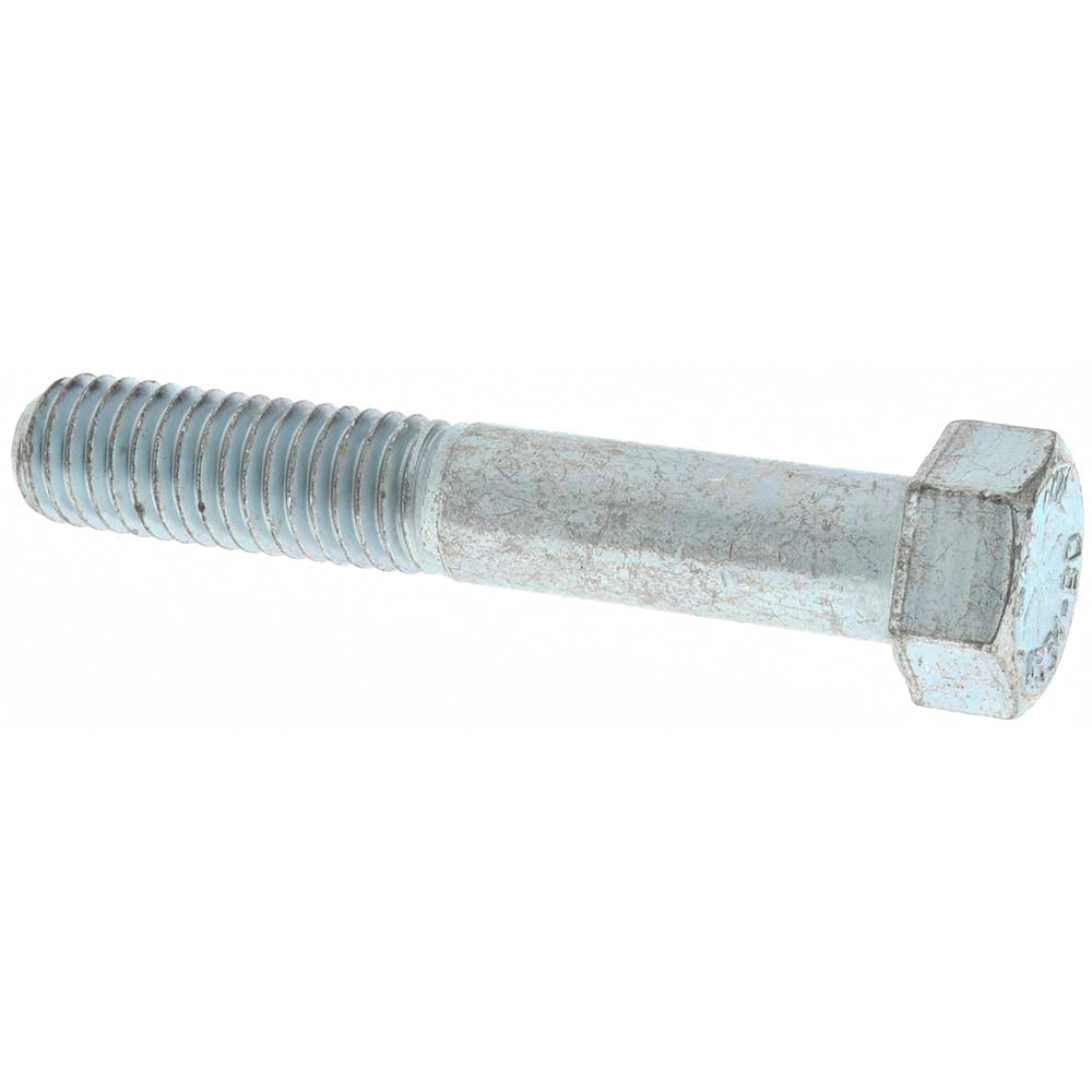 Value Collection KP44084 Hex Head Cap Screw 1/2-13 x 3", Grade 8 Steel, Zinc-Plated