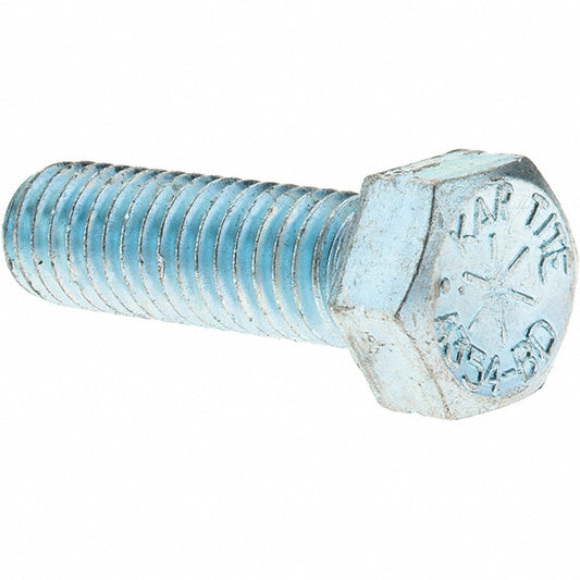 Value Collection KP44041 Hex Head Cap Screw 3/8-16 x 1-1/4", Grade 8 Steel, Zinc-Plated